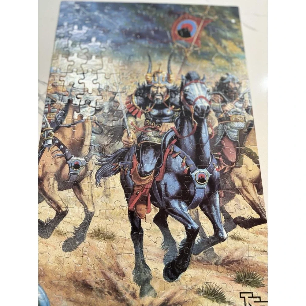 1983 TSR Dungeons & Dragons 200pc puzzle complete